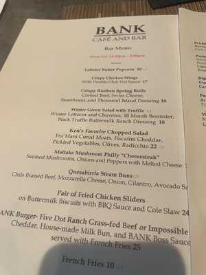 BANK Café and Bar by null