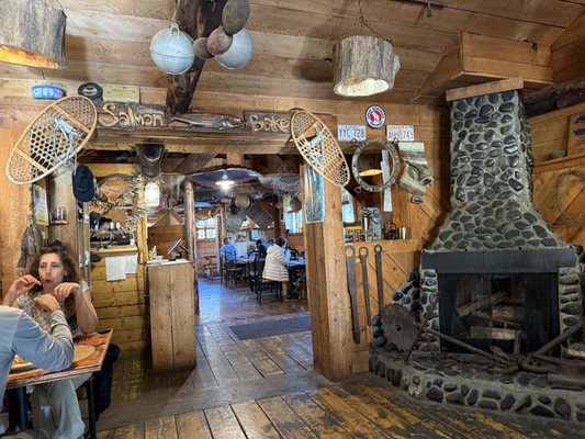 Exit Glacier Salmon Bake by null