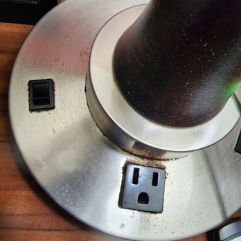 Hampton Inn Lexington/Georgetown - Nasty lamp. Look close it's bad. - Hotels Near Me - Georgetown, Kentucky
