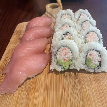Wedashii - Shiro maguro and California roll - Sushi Bars Near Me - Sacramento, California Wedashii - Shiro maguro and California roll - Sushi Bars Near Me - Sacramento, California