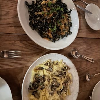Tagliata - Squid ink crab pasta--really the best! - Italian Near Me - Baltimore, Maryland Tagliata - Squid ink crab pasta--really the best! - Italian Near Me - Baltimore, Maryland