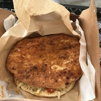 Amba - Lamb burger pita - Cafes Near Me - Cambridge, Massachusetts