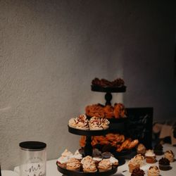 Three Wishes Bakery - Wedding sweets- churros, cupcakes: chocolate, churro, caramel apple and pumpkin