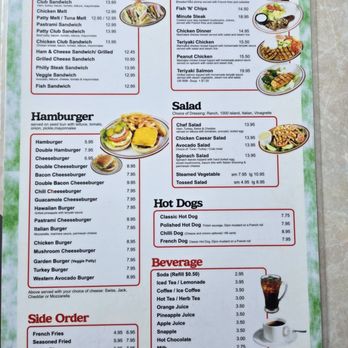 Flaming Patty's - Lunch menu - American Near Me - Los Angeles, California