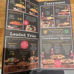 Pommes Freunde - Menu page 1 (12/2022)