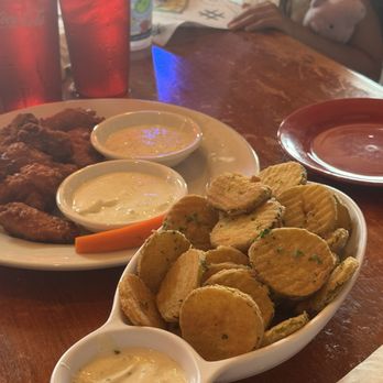 Mystic Pizza - fried pickles & buffalo wings - Pizza Near Me - Mystic, Connecticut