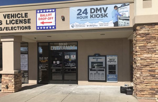 El Paso County Clerk Department Of Motor Vehicles 8830 N Union Blvd Colorado Springs Co Government Mapquest