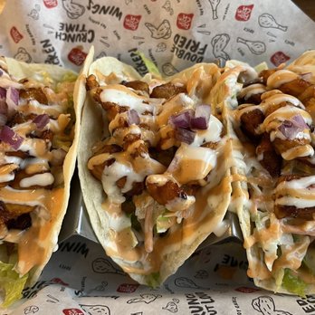 Bonchon South West Las Vegas - Korean tacos with spicy chicken - Chicken Wings Near Me - Las Vegas, Nevada