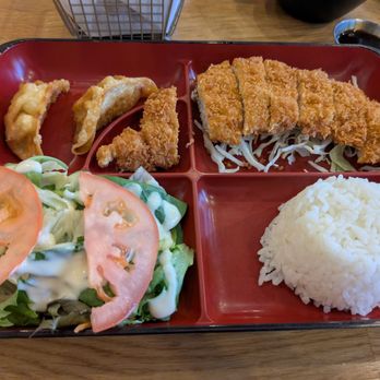 Kinja Sushi - Lunch special bento with tonkatsu - Ramen Near Me - San Ramon, California