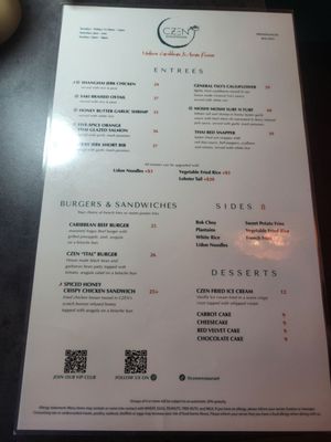 Menu photo 7 CZEN Restaurant Englewood Englewood, NJ Menu photo 7 CZEN Restaurant Englewood Englewood, NJ
