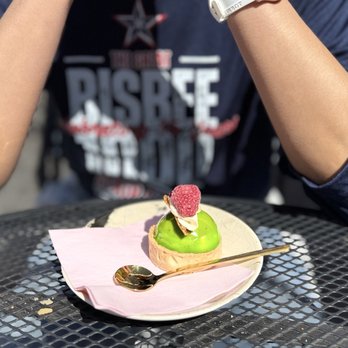 Patisserie Jacqui - Matcha, lemon, pistachio tart (whole) 10/2026 - Patisserie/Cake Shop Near Me - Bisbee, Arizona Patisserie Jacqui - Matcha, lemon, pistachio tart (whole) 10/2026 - Patisserie/Cake Shop Near Me - Bisbee, Arizona