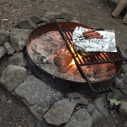 Belknap Campground - Firepit.