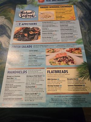 Menu photo 5 Michael's Seafood Restaurant Carolina Beach, NC Menu photo 5 Michael's Seafood Restaurant Carolina Beach, NC