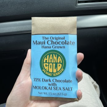 Hana Gold - $8 dark chocolate bar - Chocolatiers & Shops Near Me - Hana, Hawaii