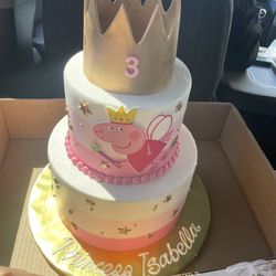 Chic Bakery - Peppa pig theme cake