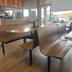 McCarty's Cafe - Tables, specials, menu board