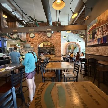 Coffee Republic - Inside with games in left corner wall - Cafes Near Me - Folsom, California