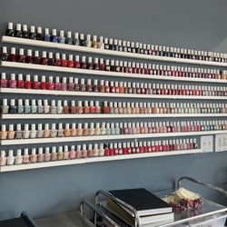 A wide selection of quality nail polishes