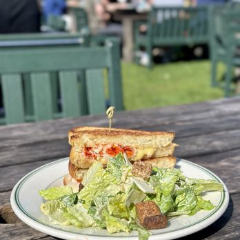 Jordan Pond House - Lobster Grilled Cheese - Seafood Near Me - Seal Harbor, Maine