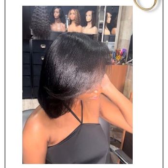 Donna Prescott Beauty - Side part is giving all that it needs to give! - Hair Salons Near Me - Brooklyn, New York