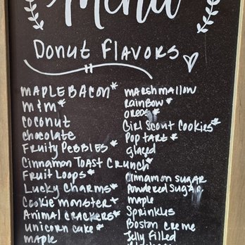 Robin’s Snowflake Donuts & Cafe - Donut flavors - Donuts Near Me - Spring, Texas