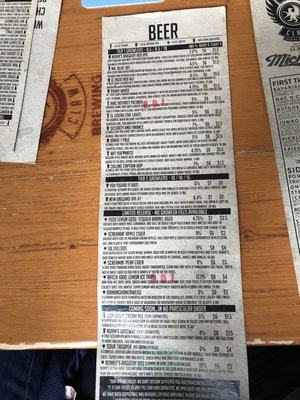 Menu photo 7 Griffin Claw Birmingham Birmingham, MI