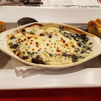Mellow Mushroom Beaumont - Spinach artichoke dip with toast - Pizza Near Me - Beaumont, Texas