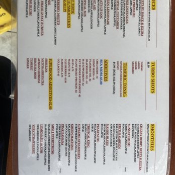 Juicee Details Juice Bar - Menu - Juice Bars & Smoothies Near Me - Atlanta, Georgia