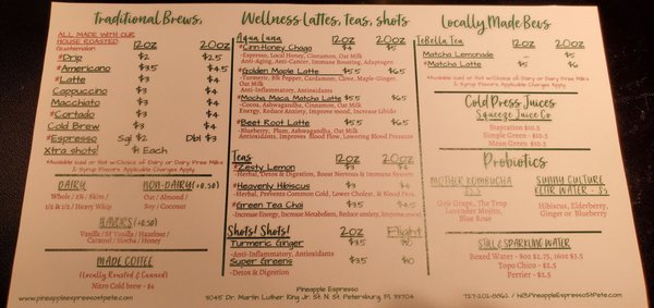Menu photo 4 Pineapple Espresso St Petersburg, FL Menu photo 4 Pineapple Espresso St Petersburg, FL