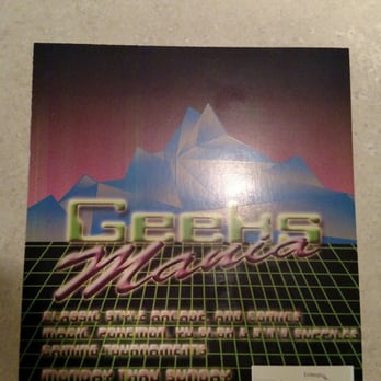 Geeks Mania - Front Brochure - Arcades Near Me - Madison, Wisconsin