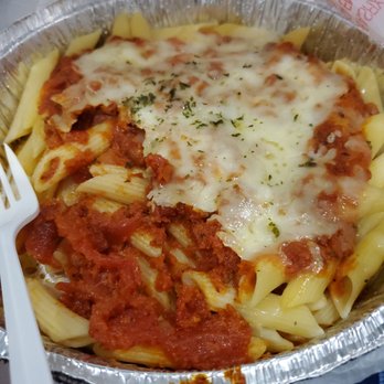 Paulie's Pizza - Terrible. This isn't Baked Ziti, this is Ziti and sauce. - Pizza Near Me - Schenectady, New York Paulie's Pizza - Terrible. This isn't Baked Ziti, this is Ziti and sauce. - Pizza Near Me - Schenectady, New York