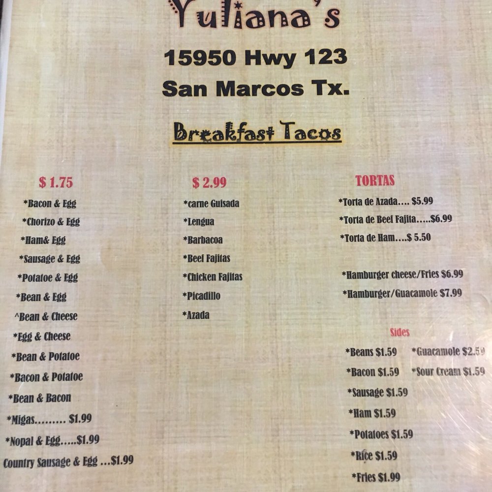 yuliana's - Mexican Near Me - San Marcos, Texas yuliana's - Mexican Near Me - San Marcos, Texas