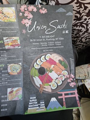Menu photo 6 Union Sushi Flushing, NY