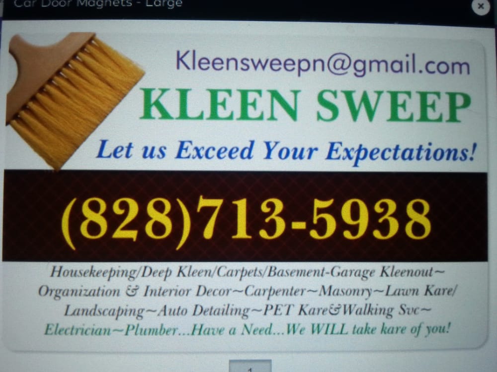 KLEEN SWEEP Updated August 2024 Asheville, North Carolina Home