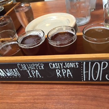 Caboose Tavern - Beer flight - New American Near Me - Vienna, Virginia Caboose Tavern - Beer flight - New American Near Me - Vienna, Virginia