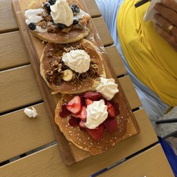 Pancake trio