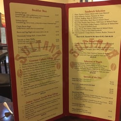 Sultana Coffee House - A rich & varied menu plus chalkboard with specials.