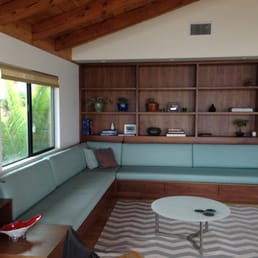 Custom Cushions and Upholstery for a built in couch. Custom Cushions and Upholstery for a built in couch.