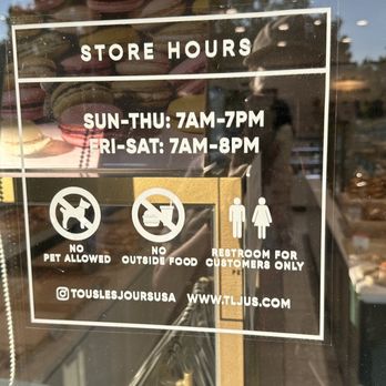 Tous Les Jours - Hours - Bakeries Near Me - Livermore, California Tous Les Jours - Hours - Bakeries Near Me - Livermore, California