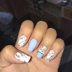 Nail Expo - Square all natural nails