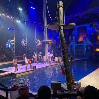 Pirates Voyage Dinner & Show - You can see the crows nest pole in front of our section but I didn't feel like it blocked our views at all. - Stadiums & Arenas Near Me - Pigeon Forge, Tennessee Pirates Voyage Dinner & Show - You can see the crows nest pole in front of our section but I didn't feel like it blocked our views at all. - Stadiums & Arenas Near Me - Pigeon Forge, Tennessee