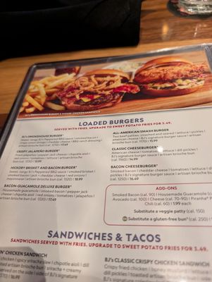 Menu photo 2 BJ's Restaurant & Brewhouse Brookfield, WI Menu photo 2 BJ's Restaurant & Brewhouse Brookfield, WI