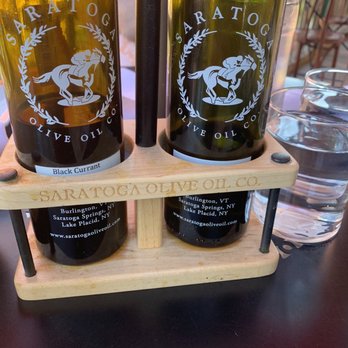 The Left Bank Cafe - Saratoga Olive oil & Black Current Balsamic - French Near Me - Saranac Lake, New York