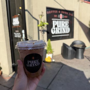 Pure Grind Coffee & Juice Bar - Coffee & Tea Near Me - Modesto, California Pure Grind Coffee & Juice Bar - Coffee & Tea Near Me - Modesto, California