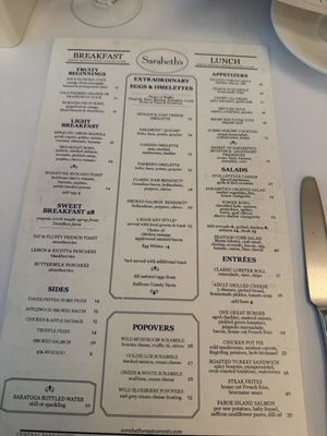 Menu photo 1 Sarabeth's New York, NY Menu photo 1 Sarabeth's New York, NY