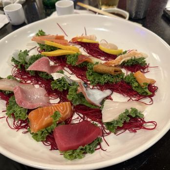 Sushi Yama - Sashimi one of everything - Sushi Bars Near Me - Wellington, Florida