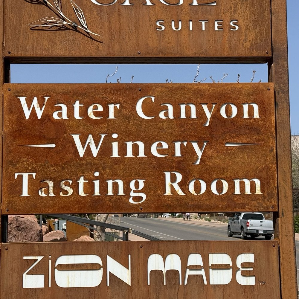 Water Canyon Winery - Signage - Venues & Event Spaces Near Me - Springdale, Utah Water Canyon Winery - Signage - Venues & Event Spaces Near Me - Springdale, Utah