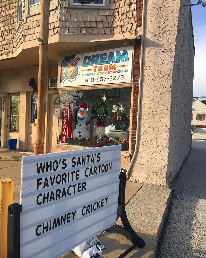 Slide of Dream Team - Plumbing, Heating, Cooling, & Electric