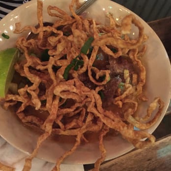 Lung Yai Thai Tapas - Khao soi gai....best dish at the table. Absolutely delicious. Must try!!! - Tapas/Small Plates Near Me - Miami, Florida Lung Yai Thai Tapas - Khao soi gai....best dish at the table. Absolutely delicious. Must try!!! - Tapas/Small Plates Near Me - Miami, Florida