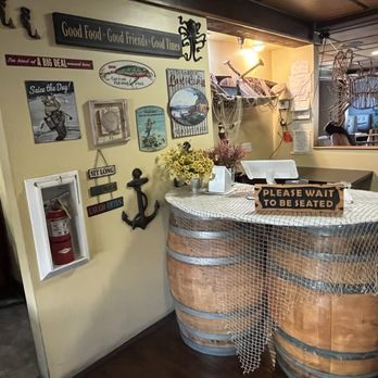 Crab Avenue - Their cutely decorated host stand. - Seafood Near Me - Glendale, California